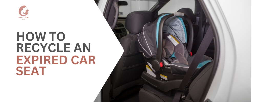 The image showcases a car seat 